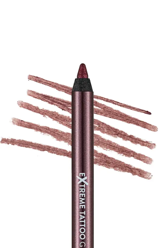 Işıltılı Kalıcı Göz Kalemi (PEMBE-TEN) - Extreme Tattoo Gel Pencil - 010 Dusty Plum - 8682536041171 - 010 DUSTY PLUM - 4