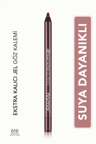 Işıltılı Kalıcı Göz Kalemi (PEMBE-TEN) - Extreme Tattoo Gel Pencil - 010 Dusty Plum - 8682536041171 - 010 DUSTY PLUM 
