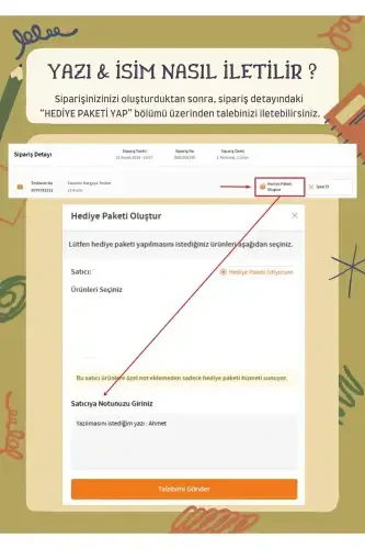 Isimli Chaqaloq Emzik Zanjirchasi Va Yaka Ignali Kuyne Seti 0451 (0-6 OY) - SERAP YILMAZ SAHI (1)
