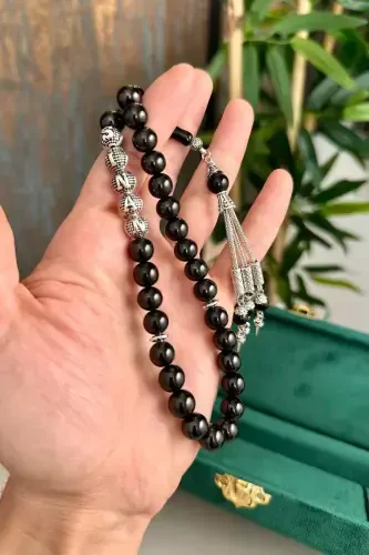 İsimli Oltu Taşı Tesbih OTT20 - DERGAH TESBIH (1)