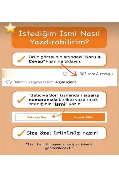Isimli Silikon Damaklı Bebek Emzik Ve Zincir Seti (0-6 Ay) - 0490 - 2