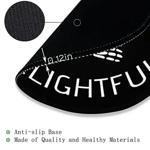 Skeleton Skull Round Mouse Pad, Cute Funny Mousepad for Laptop Gaming Women, with Stitched Edge Non-Slip Rubber Base, Skeleton Home Office Decor Desk Accessories, As Far As I Know I'm Delightful - 6