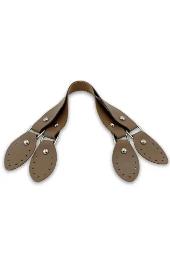 Искусственная кожа ручка сумки 43 см Визон 