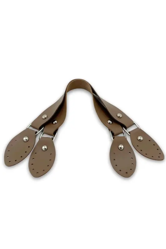 Искусственная кожа ручка сумки 43 см Визон - 1