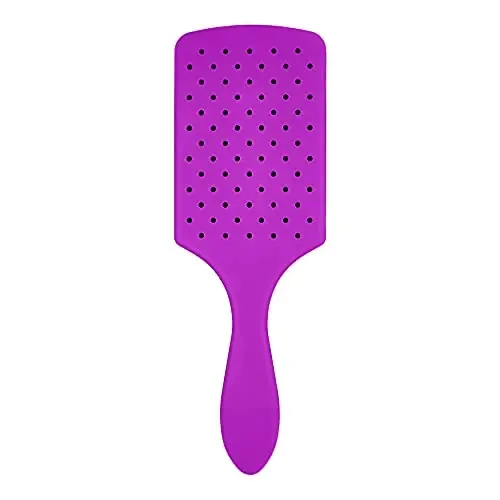 Wet Brush Paddle Detangler Hair Brush, Purple, Ultra-Soft IntelliFlex Bristles with AquaVent Design, Great For Treatment & Mask Application, Women, Men, Wet, Dry and Damaged Hair - 2