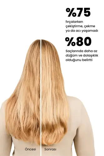 The Ultimate Detangler Large Peach Eletriklenme Önleyici Saç Fırçası-Tarak (Düz ve Kıvırcık Saçlar) - No Color - 5