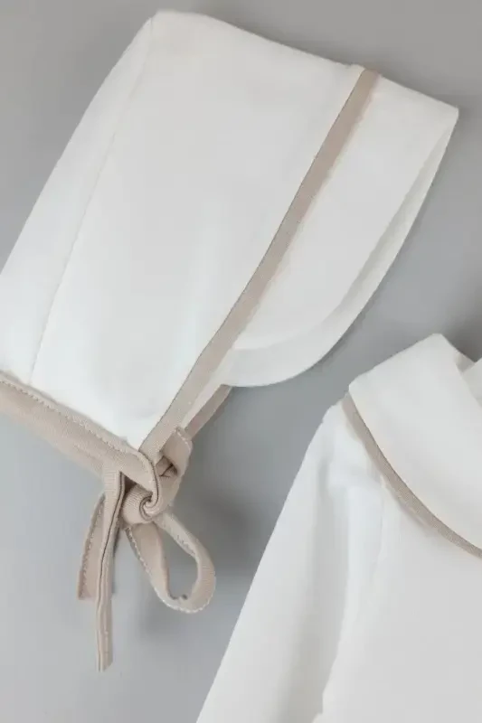 Ismli yangi tug'ilgan o'g'il bola bolalar tulumlari kasalxonadan chiqish chaqaloq esdalik sovg'asi tug'ilgan kun to'plami ismga xos - jigarrang3 - 2