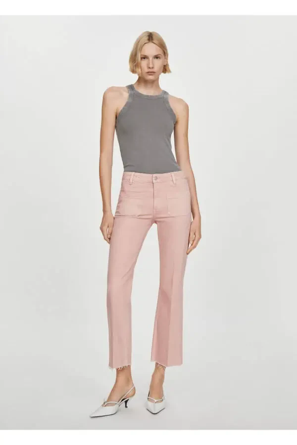 Ispaniyalicha paçali cho'ntakli jinsi - 2