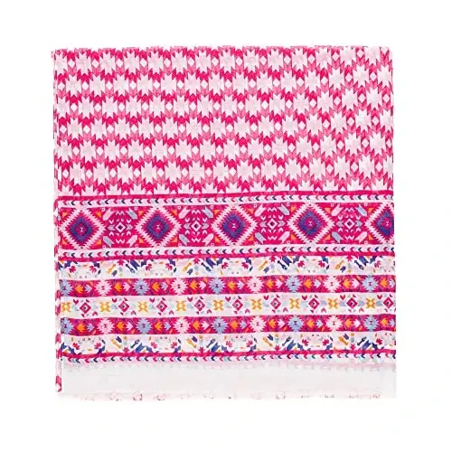 MELIFLUOS DESIGNED IN SPAIN Scarf for Women Lightweight Geometric Fashion For Summer Fall Scarves Shawl Wraps - 4