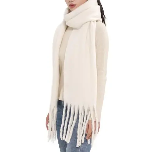 MELIFLUOS DESIGNED IN SPAIN Women's Fashion Scarves Long Shawl Cardigan Wrap Large Warm Long Scarves - 6