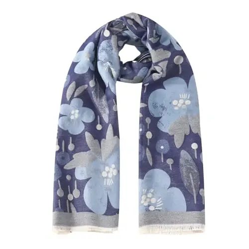 MELIFLUOS DESIGNED IN SPAIN Women's Fashion Scarves Long Shawl Cardigan Wrap Large Warm Long Scarves - 6