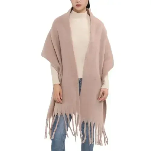 MELIFLUOS DESIGNED IN SPAIN Women's Fashion Scarves Long Shawl Cardigan Wrap Large Warm Long Scarves - 1