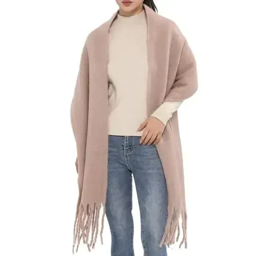 MELIFLUOS DESIGNED IN SPAIN Women's Fashion Scarves Long Shawl Cardigan Wrap Large Warm Long Scarves - MELIFLUOS (1)