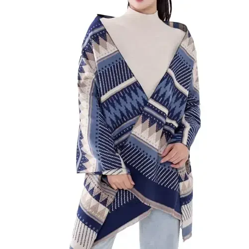 MELIFLUOS DESIGNED IN SPAIN Women's Fashion Scarves Long Shawl Cardigan Wrap Large Warm Long Scarves - MELIFLUOS