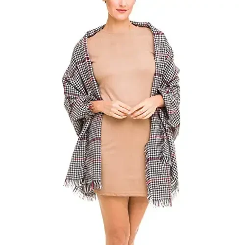 MELIFLUOS DESIGNED IN SPAIN Women's Fashion Scarves Long Shawl Cardigan Wrap Large Warm Long Scarves - MELIFLUOS (1)