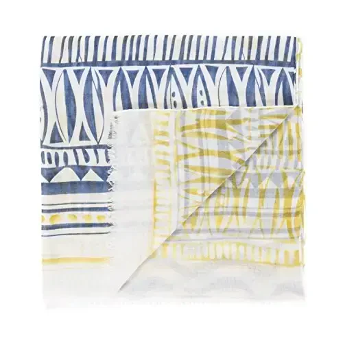 MELIFLUOS DESIGNED IN SPAIN Scarf for Women Lightweight Geometric Fashion For Summer Fall Scarves Shawl Wraps - MODAZONE (1)