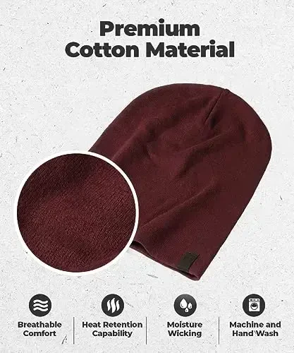 Issiq, egilgan shapka - nozik trikotajdan tayyorlangan juda yumshoq kundalik shapka - 2