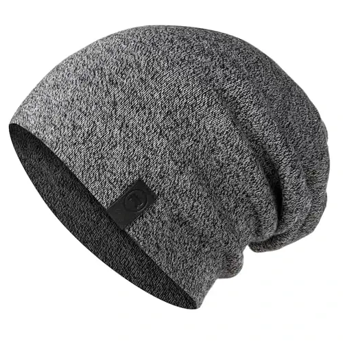 Issiq yumshoq Beanie shlyapa - Nozik trikotajda mazali yumshoq kundalik Beanie - WARM