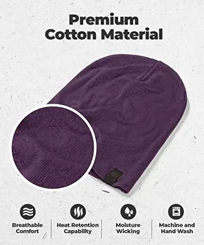 Issiq, yumshoq bosh kiyim - Nozik trikotajdan tayyorlangan kundalik bosh kiyim. - 2