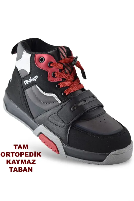 Istanbul Orthopedic Hook and Loop Unisex Children's Winter Boots - PINOKYO