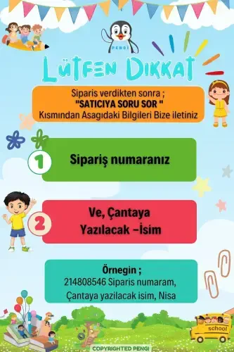 [ İSTEDİĞİNİZ İSMİ NAKIŞLA YAZIYORUZ ] Tavşan Lila 0-8 Yaş Çocuk Sırt Çantası, Anaokulu-kreş Çantası-lila - TOSBIŞ (1)