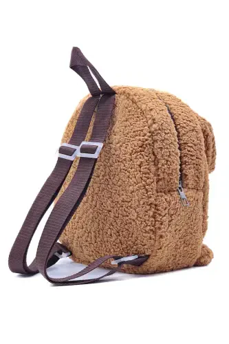 [ Istediğiniz Ismi Yazıyoruz ] Rabbit Milk Coffee 0-8 Age Children's Backpack, Kindergarten-Nursery Bag-Milk Coffee - 4