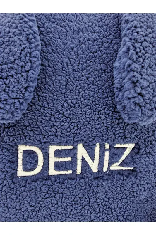 [ Istediğiniz Ismi Yazıyoruz ] Tavşan Lacivert 0-8 Yaş Çocuk Sırt Çantası, Anaokulu-kreş Çantası-lacivert - 3