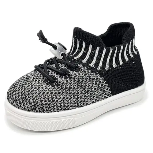 iSusuJo Baby Shoes Boy Girl Walking Slip On Sneakers Infant First Walker Shoes 6 9 12 15 18 24 Months - 2