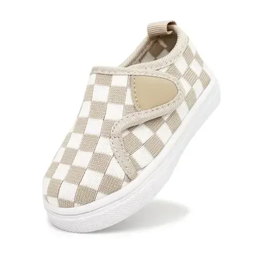 iSusuJo Baby Shoes Boy Girl Walking Slip On Sneakers Infant First Walker Shoes 6 9 12 15 18 24 Months 