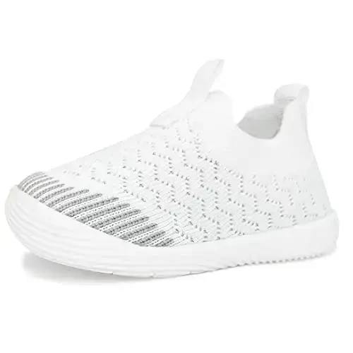 iSusuJo Baby Shoes Boy Girl Walking Slip On Sneakers Infant First Walker Shoes 6 9 12 15 18 24 Months 