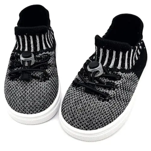 iSusuJo Baby Shoes Boy Girl Walking Slip On Sneakers Infant First Walker Shoes 6 9 12 15 18 24 Months - 6