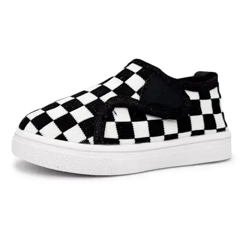 iSusuJo Baby Shoes Boy Girl Walking Slip On Sneakers Infant First Walker Shoes 6 9 12 15 18 24 Months - 2