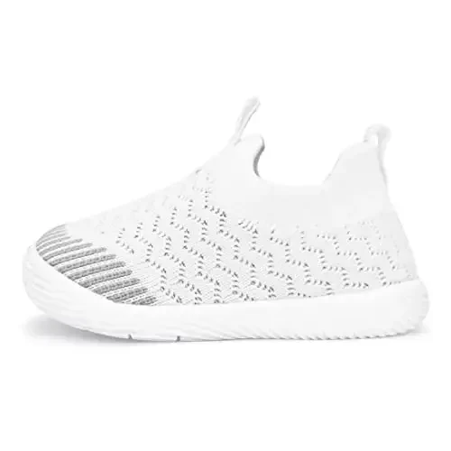 iSusuJo Baby Shoes Boy Girl Walking Slip On Sneakers Infant First Walker Shoes 6 9 12 15 18 24 Months - 3