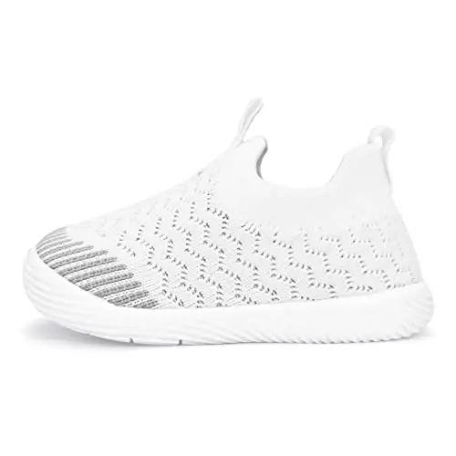 iSusuJo Baby Shoes Boy Girl Walking Slip On Sneakers Infant First Walker Shoes 6 9 12 15 18 24 Months - 3