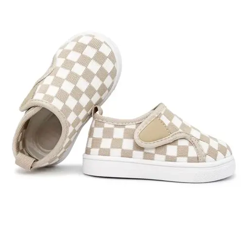 iSusuJo Baby Shoes Boy Girl Walking Slip On Sneakers Infant First Walker Shoes 6 9 12 15 18 24 Months - 3