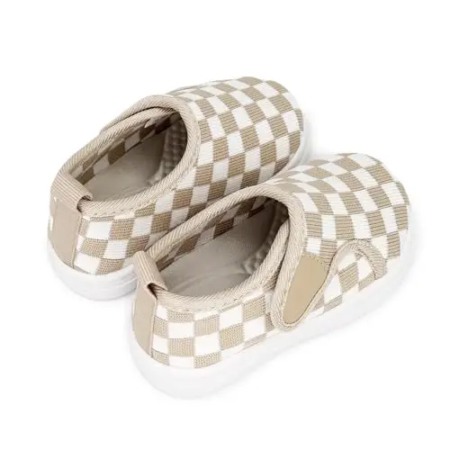 iSusuJo Baby Shoes Boy Girl Walking Slip On Sneakers Infant First Walker Shoes 6 9 12 15 18 24 Months - 4