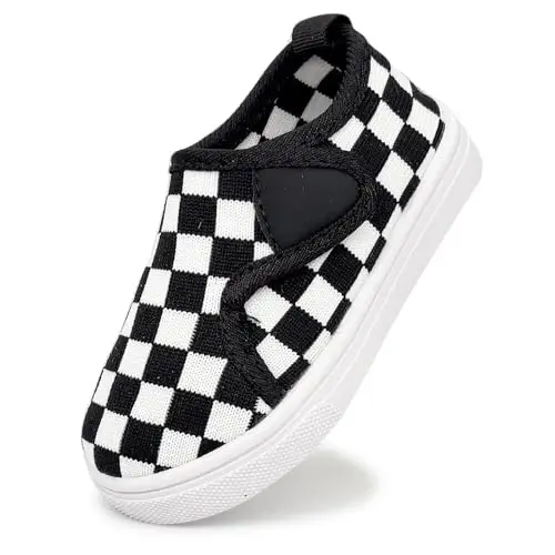 iSusuJo Baby Shoes Boy Girl Walking Slip On Sneakers Infant First Walker Shoes 6 9 12 15 18 24 Months - 1