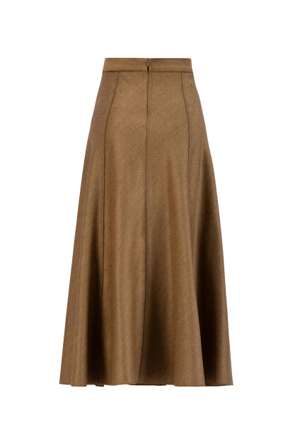 Юбка Armine из пяти частей ORT1731 Camel - 8