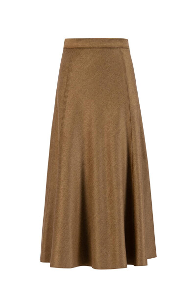 Юбка Armine из пяти частей ORT1731 Camel - 1