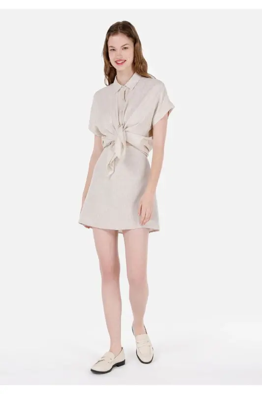 Юбка для женщин бежевого цвета - 1