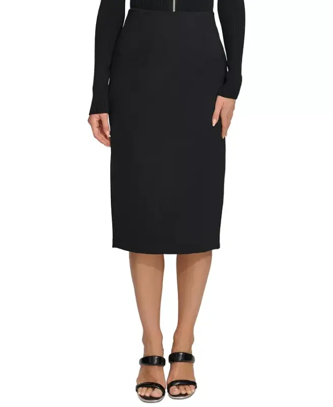 Юбка-карандаш без застежки - DKNY