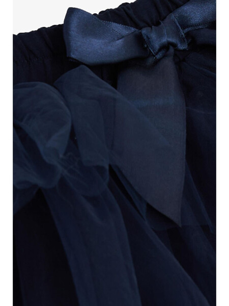 Юбка-пачка для девочек синего цвета (11-12 лет) - 6