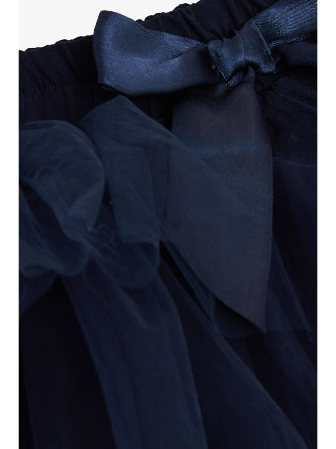 Юбка-пачка для девочек синего цвета (11-12 лет) - 6