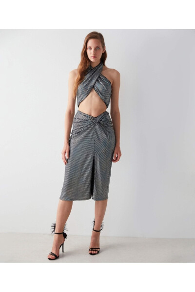 Юбка с голографическими пайетками - İPEKYOL (1)