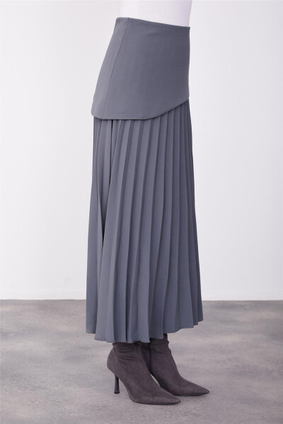 Юбка с корсетом Armine 23K1512 Антрацит - 3