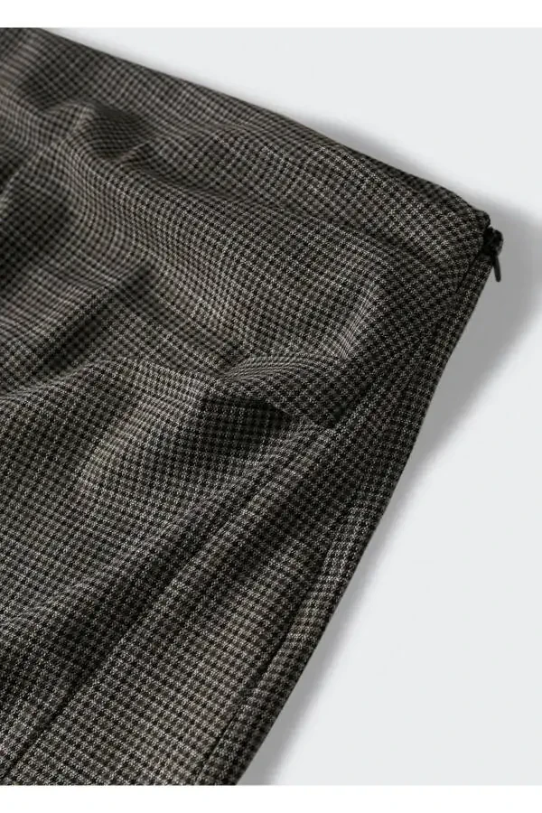 Юбка с разрезом с рисунком 