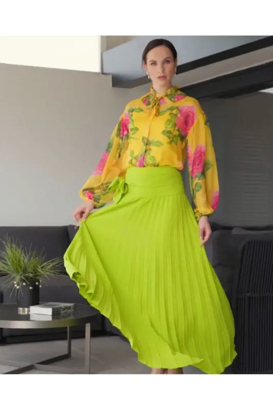 Юбка Serpil Pistachio Green 38549 для женщин - 1