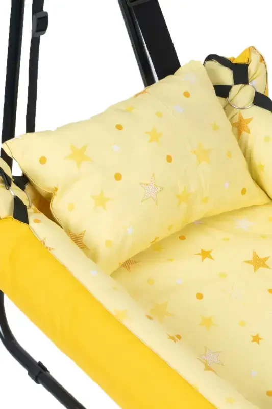Юпитер Детские Гамак Желтый-Желтый - 4