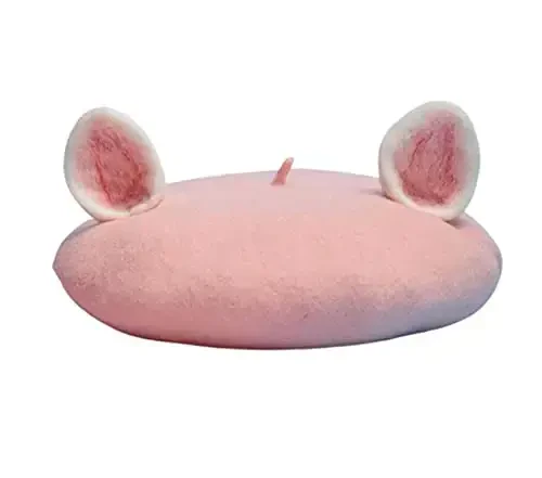 Yuri Japan Fruits Orange Peach Beret Cute Lolita Girl Hat Painter Cap Accessories for Women Gift - 1