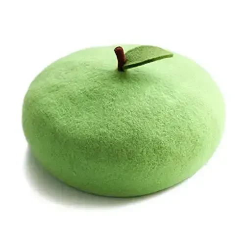 Юрий Japan Fruits Orange Peach Beret Cute Lolita Girl Hat Painter Cap Accessories for Women Gift - 1